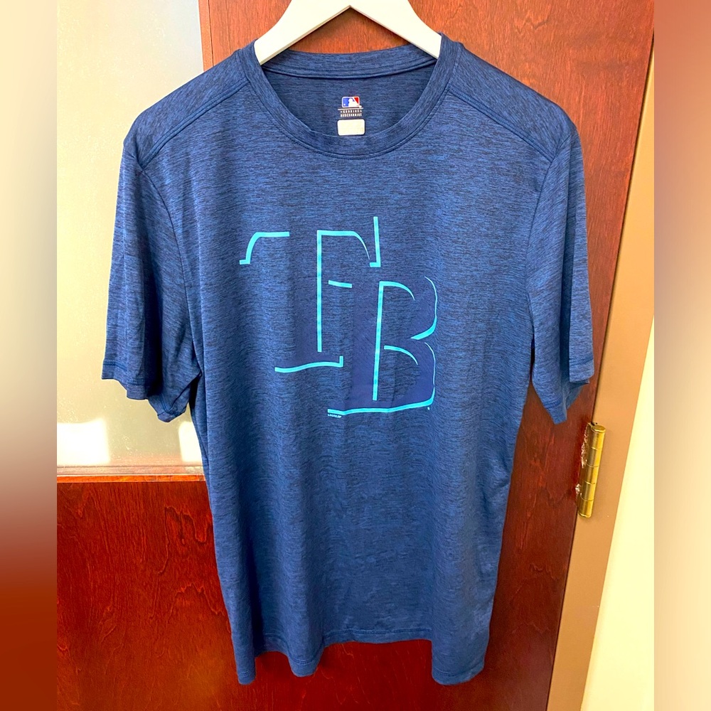 MLB Tampa Bay Rays Men’s TX3Cool Shirt: size L